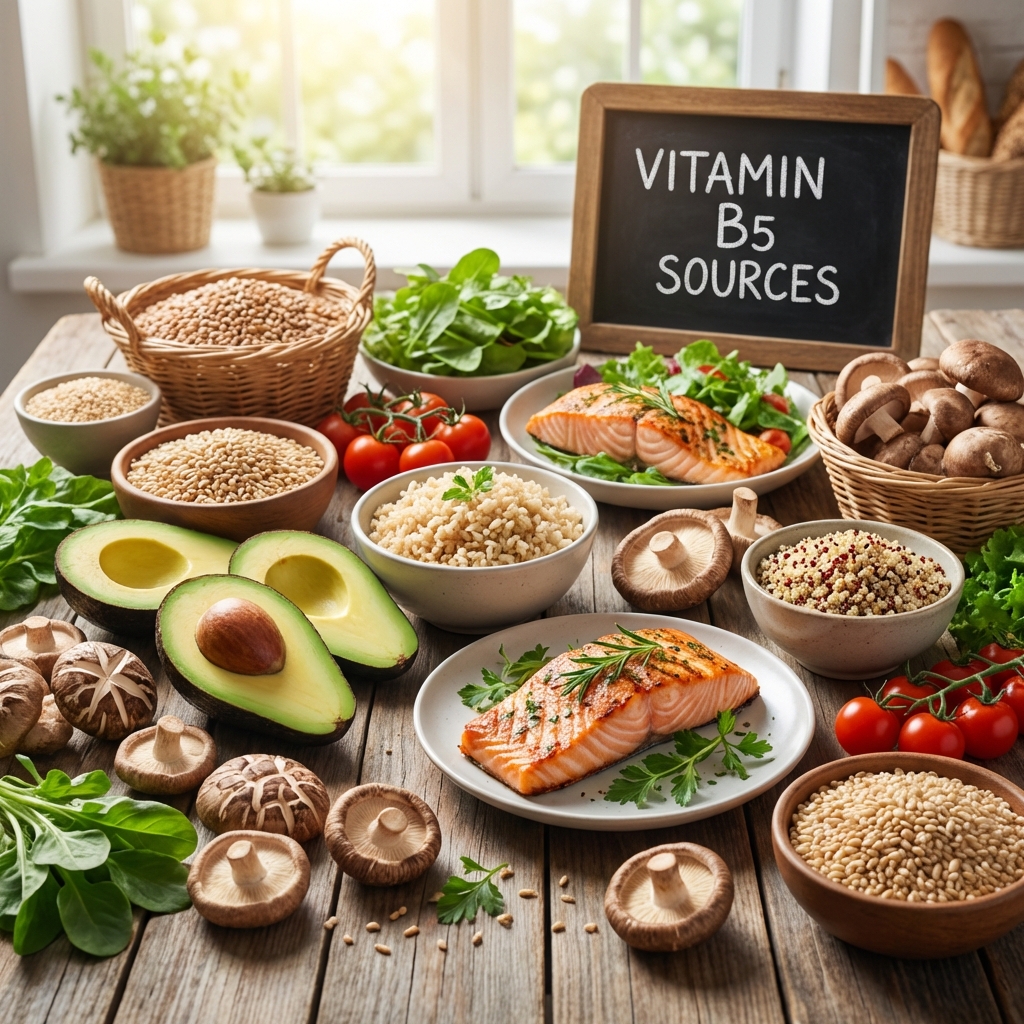 Vitamin B5 Foods: Top Sources for More Energy